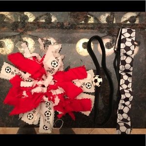 Accessories - Soccer Hair Accessory Bundle Accessories - Soccer Hair Accessory Bundle